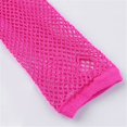 thumbnail image 4 of 1 Paire de Gants Courts en Résille - Rose, 4 of 4