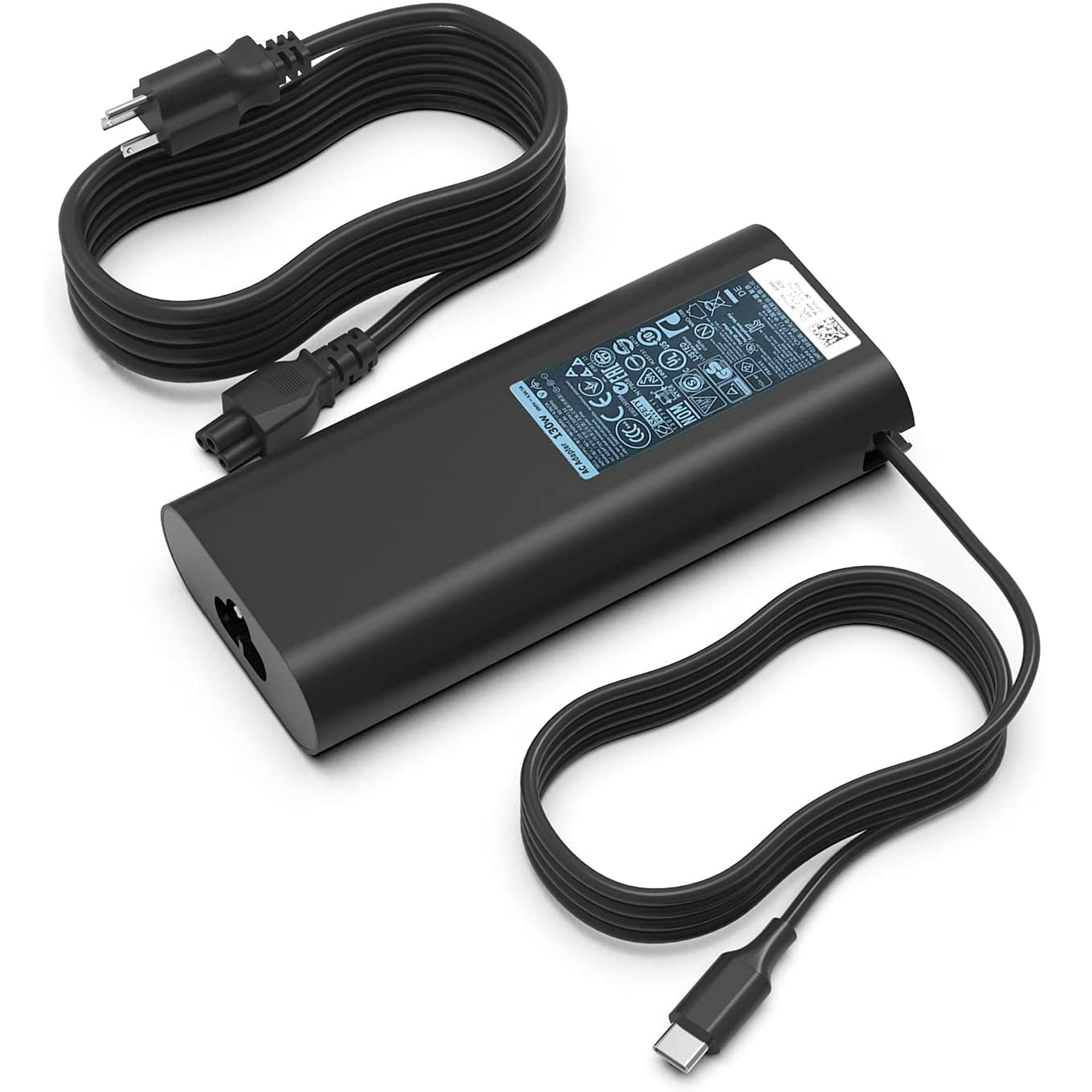 130W USB C AC Adapter Bslemon Type C Laptop Charger Compatible with Dell  Precision 5530 2in1, XPS 15 2in1 9575, | Walmart Canada