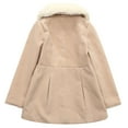 thumbnail image 2 of Richie House Girls' Padding Jacket with Faux Fur Collar RH1299, 2 of 2