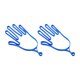 thumbnail image 1 of 2 soportes para guantes de golf, secador profesional, gancho de mantenimiento. Azul, 1 of 9