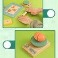 thumbnail image 4 of Pretend Baking Toy Set for Kids Wooden Kitchen Role Play Game  Bake Cookie Utensils Cookware Realistic Kitchen Scenes, 4 of 6