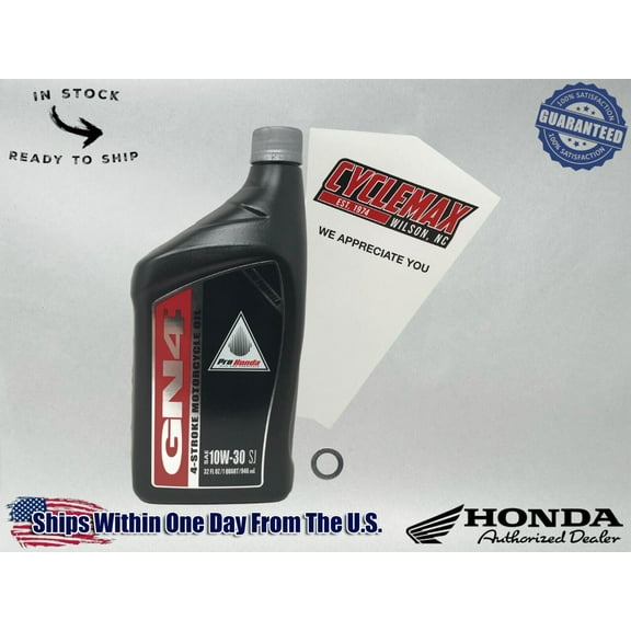 Cyclemax Standard 10W-30 Oil Change Kit fits 2023-2024 Honda XR150L