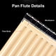 thumbnail image 4 of Flauta de Pan de 18 tubos en Do Mayor, fabricada en ABS resistente, incluye boquilla y disponible en color negro, ideal para músicos de nivel intermedio., 4 of 6