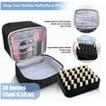 thumbnail image 3 of Estuche Organizador Esmaltes Impermeable Bolsas De Maquillaje Modelo Negro, 3 of 4
