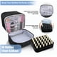 thumbnail image 3 of Estuche Organizador Esmaltes Impermeable Bolsas De Maquillaje Modelo Negro, 3 of 4