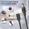 thumbnail image 3 of Cable de Alimentació de USB C A CC, Cable de Alimentación Masculina de Cop de Cobre PVC PVC DE 10 PIES DE 10 PIES A DC RESTENTE A AGUA IP68, 3 of 7