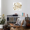 thumbnail image 4 of Art.com Golden Gilt Bloom I Stretched Canvas Print Wall Art by Annie Warren, 30" x 30", 4 of 4