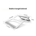 thumbnail image 3 of Soporte de Aluminio Ajustable para Computadora Portátil, Soporte de Escritorio Plegable, para Computadoras Portátiles de 17 Pulgadas o Menos, 3 of 5