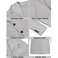 thumbnail image 6 of COOFANDY Men's Casual Regular Fit Blazer Jacket Two Button Suit Jackets Lightweight Sport Coat, 6 of 7