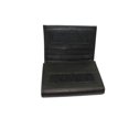 thumbnail image 3 of Tri-Fold Leather Wallet for men V-Tape Closer Window ID  Black, 3 of 3