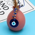 thumbnail image 4 of 2 piezas de amuleto decorativo para el hogar, colgante de mal de ojo, amuleto decorativo para el hogar, protección, bendición, regalo, colgante de cuentas de vidrio, 4 of 5