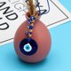 thumbnail image 4 of 2 piezas de amuleto de decoración del hogar, colgante de mal de ojo, amuleto decorativo, decoración del hogar, protección, bendición, regalo, colgante de cuentas de vidrio, 4 of 5