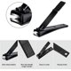 thumbnail image 2 of Cortaúñas para uñas gruesas, 1 Uds., uñas gruesas (negro), 2 of 5