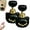 2pcs, variant on Cat Paw Soap Dispenser, Cute Cat Paw Foam Soap Dispenser, Cat Pawprint Soap, Magic Foaming Hand Wash Dispenser, Automatic Soap Dispenser with Black Print