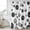 Gray, variant on Sage Green Polka Dots Shower Curtain, Waterproof Shower Curtains for Bathroom, Modern Abstract Art Washable Fabric Bathtub Curtain Set Bath Decor with 12 Hooks Extra Long 72"x96"