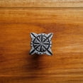 thumbnail image 2 of Renovators Supply Iron Kitchen Cabinet Knob Pull Decorative Target style Pewter Finish Small Vintage Metal Knobs for Kitchen Cabinet, Cupboard or Drawer Pull Handle w/Screws, 2 of 8