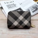 thumbnail image 4 of Carteras para Mujer Cartera pequeña con Bolsillo de Cuero Plegable Mini Monedero Corto para Mujer, Negro, 4 of 6