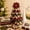 E#christmas tree, variant on DIY Quilted Christmas Tree Craft Kit, Pre‑Cut Patchwork Fabric Sewing Set for Adult Beginners, Complete Accessories, 11.81 Inch Self‑Standing 3D Layered Tabletop Ornament for Xmas Home Holiday Decor