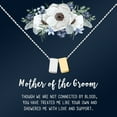 thumbnail image 3 of Mother of the Groom Mother's Day Gift, Mother's Day Gift for Mother-in-Law, Gift for Her, Mother in Law Necklace Gift for Mother's Day, Jewelry Gift for Mom [Silver-Gold, No-Personalized Card], 3 of 14