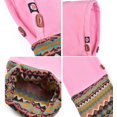 thumbnail image 3 of Weanas 4 in 1 Kids Face Cover Fleece Hood Mask Balaclava Hat Pink, 3 of 5