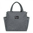 thumbnail image 4 of Insulated Lunch Bag with Ice Pack Single-Shoulder Lunch Bag Large-Capacity Outdoor Picnic Bag Fresh-Keep Ice Pack Small Ice Packs for Lunch Bags Small Ice Packs for Lunch Box, 4 of 9