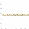 thumbnail image 5 of Leslie's Real 10kt Yellow Gold 4.5mm Concave Figaro Chain; 20 inch; Lobster Clasp; for Adults and Teens; for Women and Men, 5 of 5