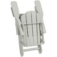 thumbnail image 2 of Paradise 2-Piece Set Classic Folding Adirondack Chair with Outdoor Side Table, 2 of 8