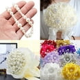 thumbnail image 4 of Naler 500Pcs Assorted Pearl Beads for DIY Jewelry Making Vase Fillers Table Scatter Wedding Birthday Party Home Decoration, Ivory&White Color, Acrylic,Female, 4 of 8