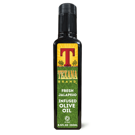 Texana Fresh Jalapeño Infused Olive Oil, 250ml