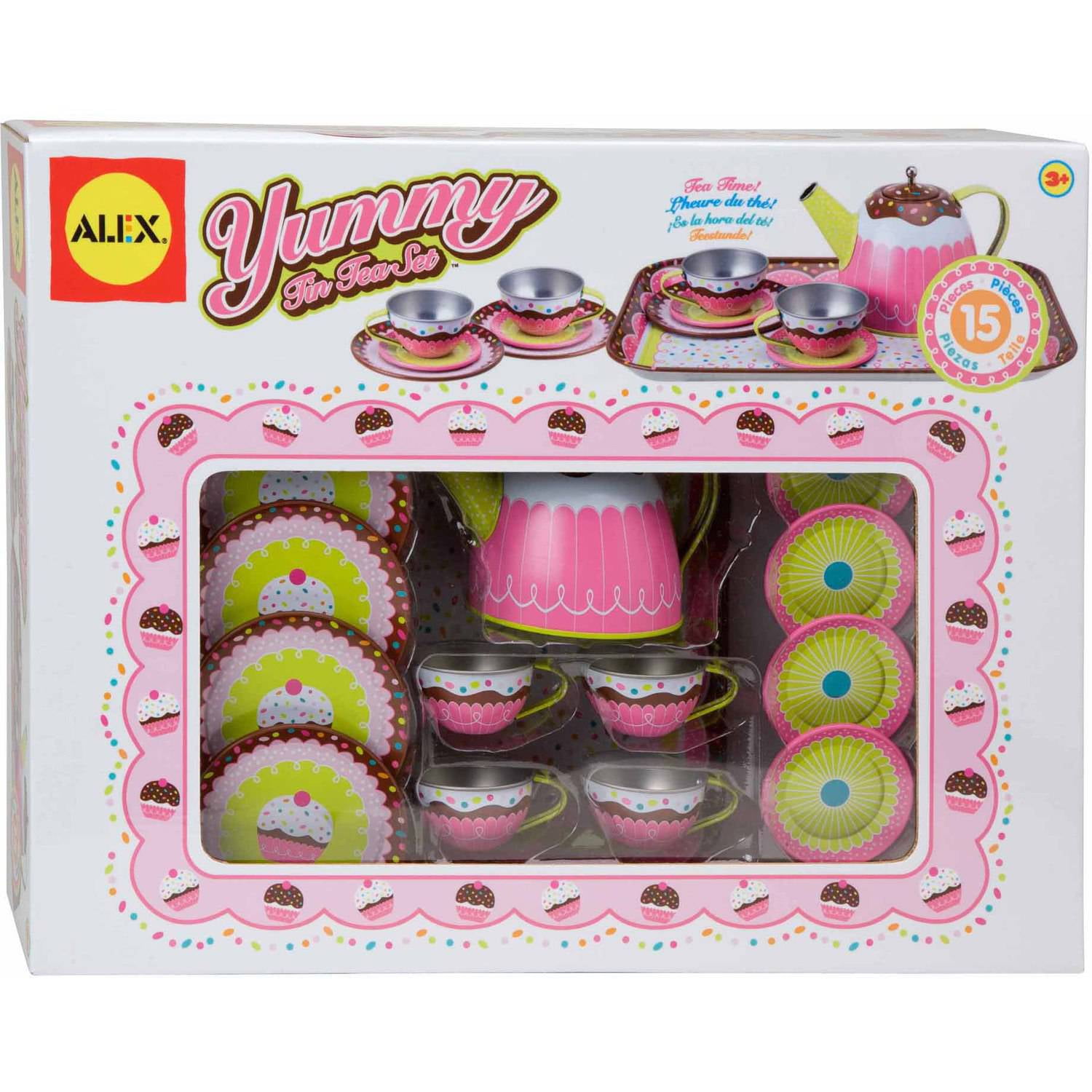 alex toys tin tea set