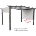 thumbnail image 1 of APEX GARDEN Toile de Rechange pour Auvent de Pergola (Taille : 80 Pouces x 206 Pouces), 1 of 2