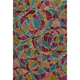 thumbnail image 2 of Addison Rugs Mayfield Premium Machine Washable Transitional Geometric Merlot Rectangle Rug, 8' x 10', 2 of 6