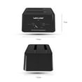 thumbnail image 3 of Wavlink USB 3.0 to SATA (5Gbps) Dual-Bay Hard Drive Docking Station For 2.5 inch/3.5 Inch HDD,SSD Support Offline Clone / Backup /UASP Functions [8TBx2 ]-Black, 3 of 10