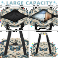 thumbnail image 5 of Herdesigns Butterfly Sports Duffle Bag for Women & Men, Vintage Floral Gym Bag Dance Bag Overnight Bag Carry On Weekender Travel Bag, 5 of 7
