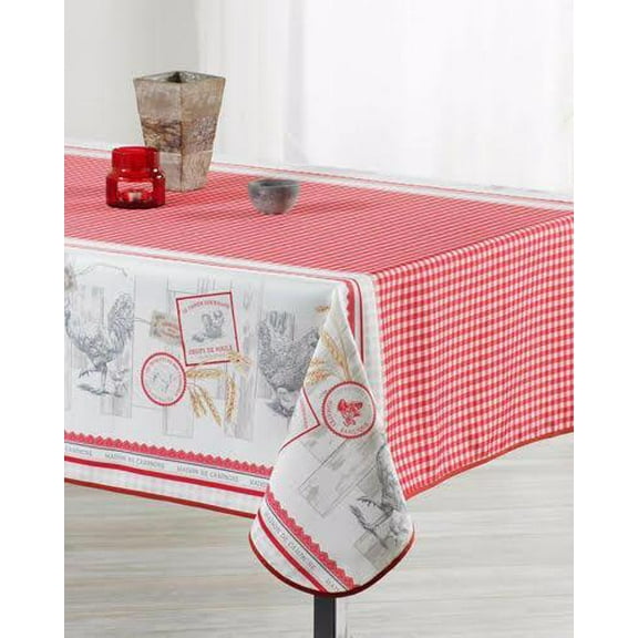 Cook 100% Polyester, Stain Resistant Tablecloth 78 x 59 inch