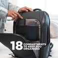 thumbnail image 3 of Mochila NOMATIC Travel Pack de 14 litros resistente al agua con portátil, 3 of 7