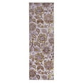 thumbnail image 2 of Jezabel Traditional Floral Non-Slip Indoor Washable Area Rug by Blue Nile Nills - 2.6' x 8', Lilac/ Grey, 2 of 4