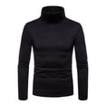 thumbnail image 1 of FOCUSNORM T-shirt à Manches Longues en Maille Homme Casual Party Pull, 1 of 5