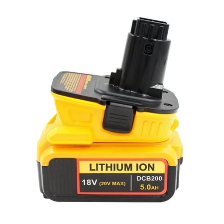 

EDFRWWS Battery Adapter 18V/20V Output Adapter 2.5A for Home Power Tools (Yellow)