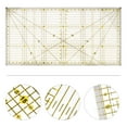 thumbnail image 4 of KAKOWELY Patchwork Ruler DIY Quilting Sewing Patchwork Foot Ruler Sewing Accessories 30x15cm,11.81"X5.91"X0.12", 4 of 4