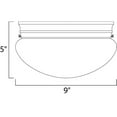 thumbnail image 2 of Maxim Lighting - Two Light Flush Mount - Essentials-2 Light Flush Mount in, 2 of 2
