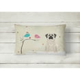 thumbnail image 2 of Carolines Treasures BB2488PW1216 Christmas Presents between Friends Mastiff - Brindle and White Canvas Fabric Decorative, 2 of 3