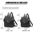 thumbnail image 5 of YNIQUE Backpack Purse for Women Fashion School Purse and Handbags Shoulder Bags Nylon Anti-theft Rucksack, 5 of 5