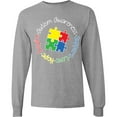 thumbnail image 3 of Inktastic Autism Awareness Circle Long Sleeve T-Shirt, 3 of 5