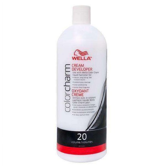 Wella Color Charm 20 Volume Creme Developer 32oz