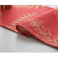 thumbnail image 4 of Mantel navideño, Mantel navideño, Decoraciones navideñas de lino y algodón, Ropa de cama navideña, Ciervo navideño rojo, 1 pieza-rojo, 4 of 4