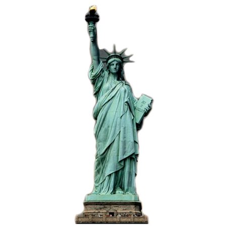 - Statue Of Liberty Life-Size Cardboard Stand-Up