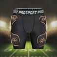 thumbnail image 2 of TUOYR Youth Kids Padded Compression Short Football Girdle for Football Baseball X-Large, 2 of 7