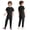 Black, variant on Boys Special Needs Bodysuit Full Length Jumpsuit One-Piece Romper Playsuit Adaptive Clothes Blue 6