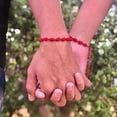 thumbnail image 4 of 7 Knots Bracelets for Protection, Adjustable Red String Rope Ankle Bracelet, Handmade Amulet Strand Thread Kabbalah Cord Jewelry Accessory for Men Women, 4 of 5